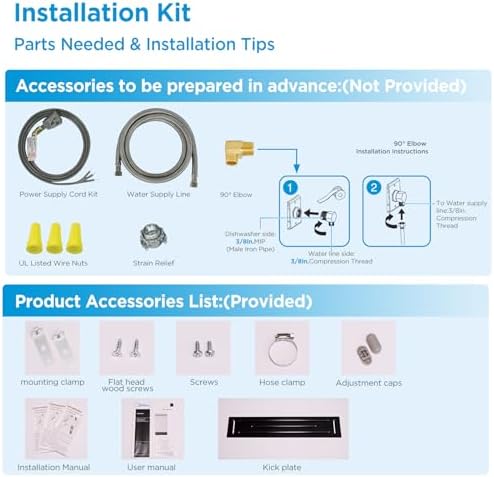 Midea MDF18A1ABB Black Constructed-in Dishwasher with 8 Place Settings, 6 Wash Packages, Stainless Metal Inside, Heated Dry Function, Vitality Star Rated